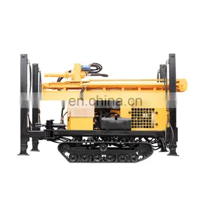 China HW BRAND 300m-1000m Depth Pneumatic Rock Blasting Drill Rig For Mining And Quarry Drilling thumbnail-4