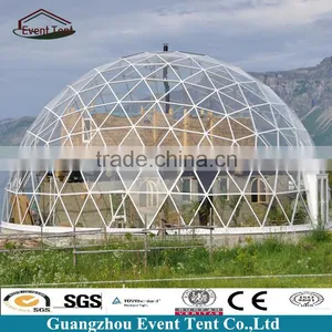 22m Diameter Geodesic Dome Tent House for Shelter,carpas Domo Para Refugio thumbnail-1