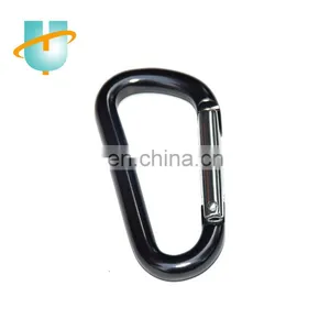 Custom Wholesale Bulk 59mm Small Mini Camping Hiking Water Bottle Metal Aluminum Alloy Snap Carabiner Clip Hook thumbnail-2