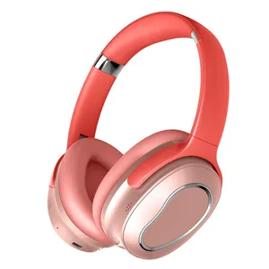 New Model OEM Foldable Wireless Stereo Waterproof Bt Headphone Hifi MP3 Player Over Ear Headphones thumbnail-2