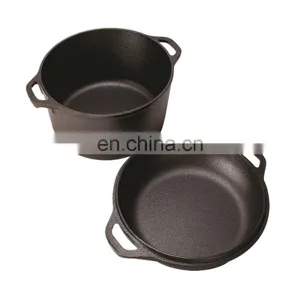 Outdoor Camping Cast Iron Dutch Oven thumbnail-1