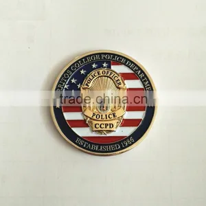 Custom Challenge Coins American Flag Challenge Coin Badge Coin 3D Gold Coin thumbnail-2