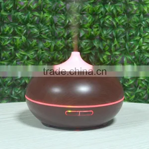 High Quality Ultrasonic Wood Grain Oil Diffuser Air Purifier With Humidifier thumbnail-4