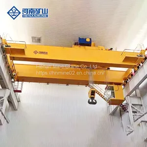KSSL New Type Electric Hoist Double Girder Bridge Crane 18.9m Span A5 Work thumbnail-1