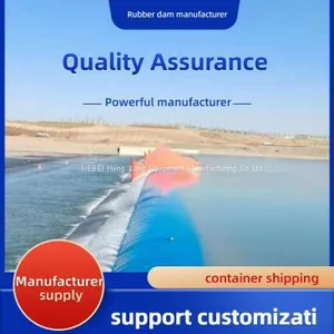 River Dam Construction Rubber Dam Inflatable Rubber Dam thumbnail-1