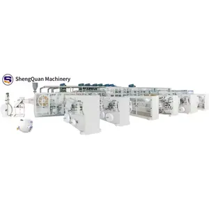 Full Servo High Speed Automatic Disposable Adult Baby Diaper Machine Made in Fujian thumbnail-3