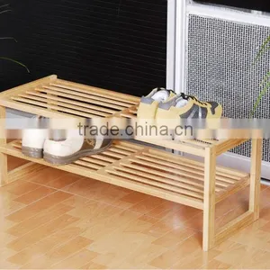 Household Bamboo Shoe Rack thumbnail-1