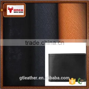 Genuine Cow pu Split Saffiano Wallet thumbnail-5