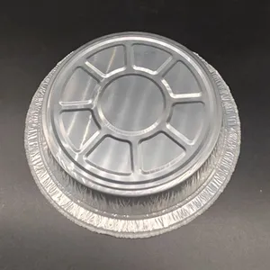 600ml Round Tin Foil Pie Dish Disposable Pizza Platter thumbnail-4