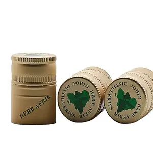 Customized 28mm ROPP Aluminum Bottle Cap - Non-Fillable, Suitable for Glass Bottles thumbnail-4