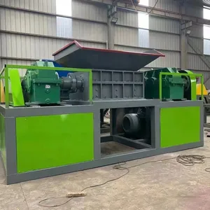 Industrial Paper Shredder Scrap Metal Auto Parts Plastic Rubber Shredder for Large Waste thumbnail-6