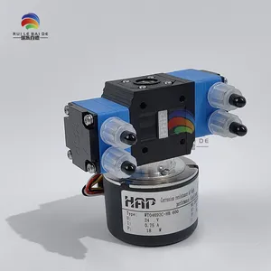 The Best-selling HAP WT04692C-HB600 Fast-paced Flat Dual-head Liquid Diaphragm Pump is Used in Inkjet Printers. thumbnail-4