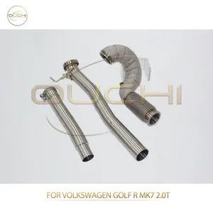 Stainless Steel Exhaust System Downpipe for Volkswagen Golf GTI MK6/Golf GTI MK7/7.5R TIG Manual Welding High-performance Automotive Exhaust Parts thumbnail-4