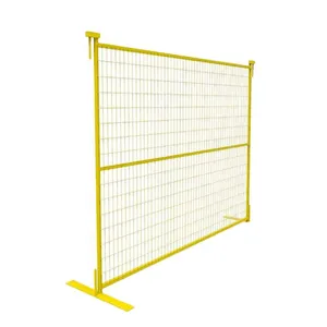Wholesale Security High Quality Galvanized & Powder Coated Canada Temporary Fence thumbnail-4