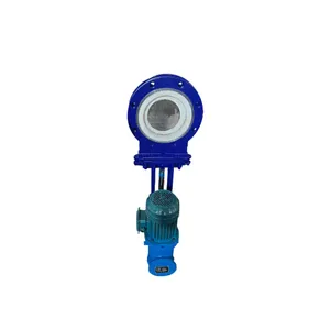 Hot Selling Electro-hydraulic Knife Gate Valve Ceramic Knife Gate Valve thumbnail-3