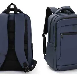 Hot Selling Outdoor Shoulder Stylish Black Durable Zipper Waterproof Bagpack Back Pack Student School Laptop Bag Backpacks thumbnail-1
