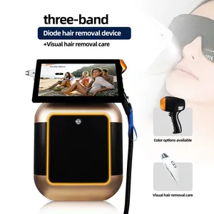 High-power 808nm Diode Laser Hair Removal Device Featuring Skin Analysis Technology thumbnail-1