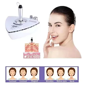 Handheld Radio Frequency Skin Tightening Tool, 0.8-2.0MHz Adjustable Frequency, Overheat Protection, Silicone Handle thumbnail-1