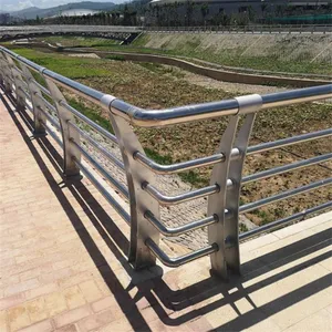 Galvanized Highway Bridge Guardrails for Urban Expressways, Custom-made According to Drawings, Longbang Traffic Facilities thumbnail-1