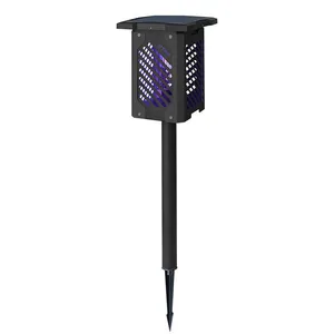 4th Generation Multi-Functional Metal Body LED Outdoor Light Solar Mosquito Lamp for Garden thumbnail-1