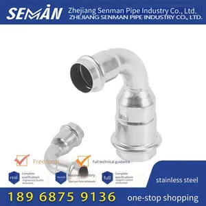 National Standard 316l Thin-wall Stainless Steel Pipe, Double Compression Fittings, Plastic-coated Cold and Hot Water Supply Pipes, Original Manufacturer thumbnail-3