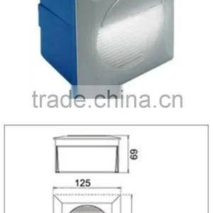 Square Recessed Wall Mounted Outdoor Led Wall Light thumbnail-1