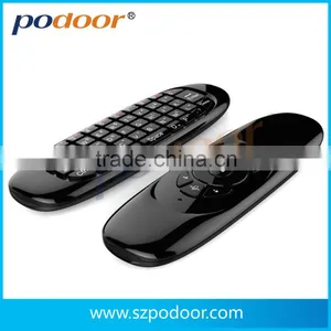 Air Mouse PC-100 Rechargeable Wireless Air Fly Mouse and Keyboard Combo for Android tv Box PC-100 thumbnail-1