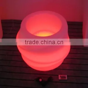 New PE Plastic Vases With Solar Led Light YXF-5248S thumbnail-6