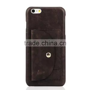 Guangzhou Hot Selling Leather Mobile Phone Case for Iphone 6 Phone Case thumbnail-2