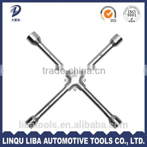 Carbon Steel Cross Rim Torque Wrench/4 Way Wheel Spanner thumbnail-5