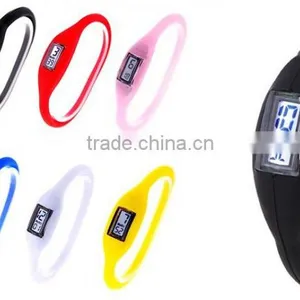 Silicone Ion Watch Jelly Digital Watch Colorful Anion Wrist Sport Watch 1ATM Watch thumbnail-3