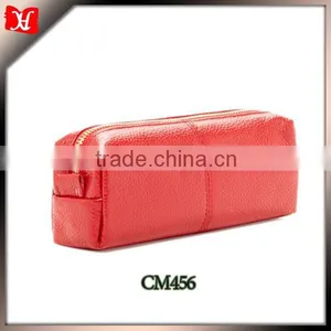 100% Pure and Soft Cow Pebble Leather Travel Leather Wash Bag thumbnail-1