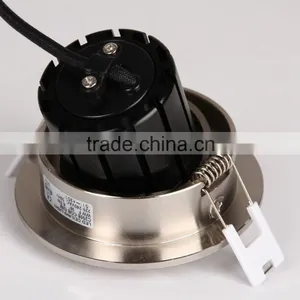 Chroming Color COB Ceiling Light 11W 2.5inch Dimmable thumbnail-6