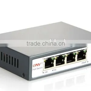 10/100M 4 Port Poe Switch for IP Camera 48V 802.3af thumbnail-4