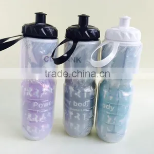 Double-deck Plastic Outdoor Sport Water Bottle BPA FREE Insulated Sport Drinking Bottle thumbnail-6