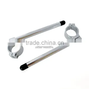 BJ-COHB-052 Aftermarket CNC Billet Alloy 52mm Motocross Handle Bar Clip On For Suzuki TL1000S GSXR1100 thumbnail-2