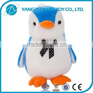 New Style Soft Polyester Santa Oem Plush Stuffed Penguin thumbnail-1