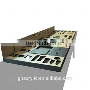 Hot Design Acrylic Cosmetic Display Stand Made of Black Organic Glass thumbnail-3
