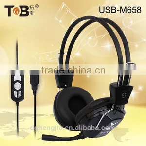 China Market of Electronic Classic Computer Cheap Usb Headset for Computer/dubai Computer Laptop USB-M658 thumbnail-1