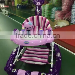2016 New Baby Walker With Lovely Toys and Flashing Head /high Quality Walker for Little Baby With CE /cheap Price Baby Walker thumbnail-1