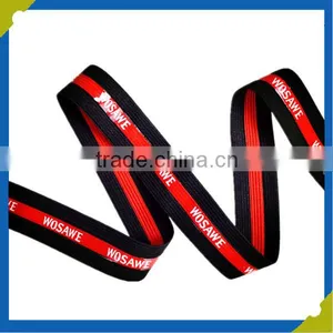 Factory Price Jacquard Elastic Webbing With Customized Logo thumbnail-2