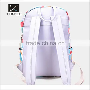 Custom Leather School Backpack 2016 China thumbnail-3