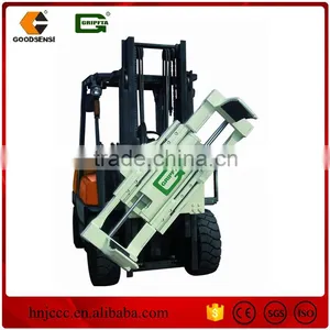 China Wholesale Non-sideshifting Drum Clamps Forklift Attachments for Sale thumbnail-1
