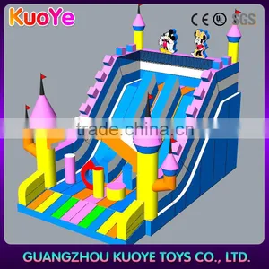 2016 New Inflatable Mickey Slide,inflatable Two Lane Slide,18ft Inflatable Slide thumbnail-1