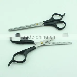 Professional Hair Cut Salon Stainless Steel Single Teeth Blade Barber Scissors thumbnail-1