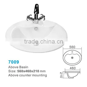 China Ceramic Bathroom Counter Wash Basin,bathroom Sink thumbnail-2
