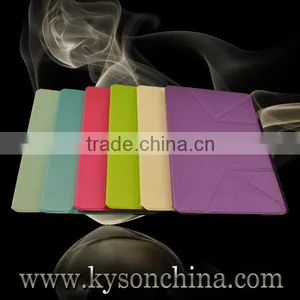 Popular Tablet Case Adjustable Stand Draw Lines Pattern pu Leather 7.9 Inch Case for Ipad Air thumbnail-5