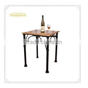 Round Type Garden Stool Antique Metal Garden Table and Chairs thumbnail-3