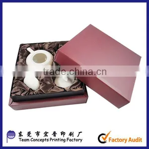 Custom Corrugated Printed Mug Box With Foam thumbnail-1