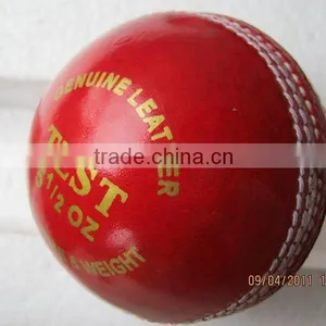 Test Leather Cricket Ball thumbnail-1